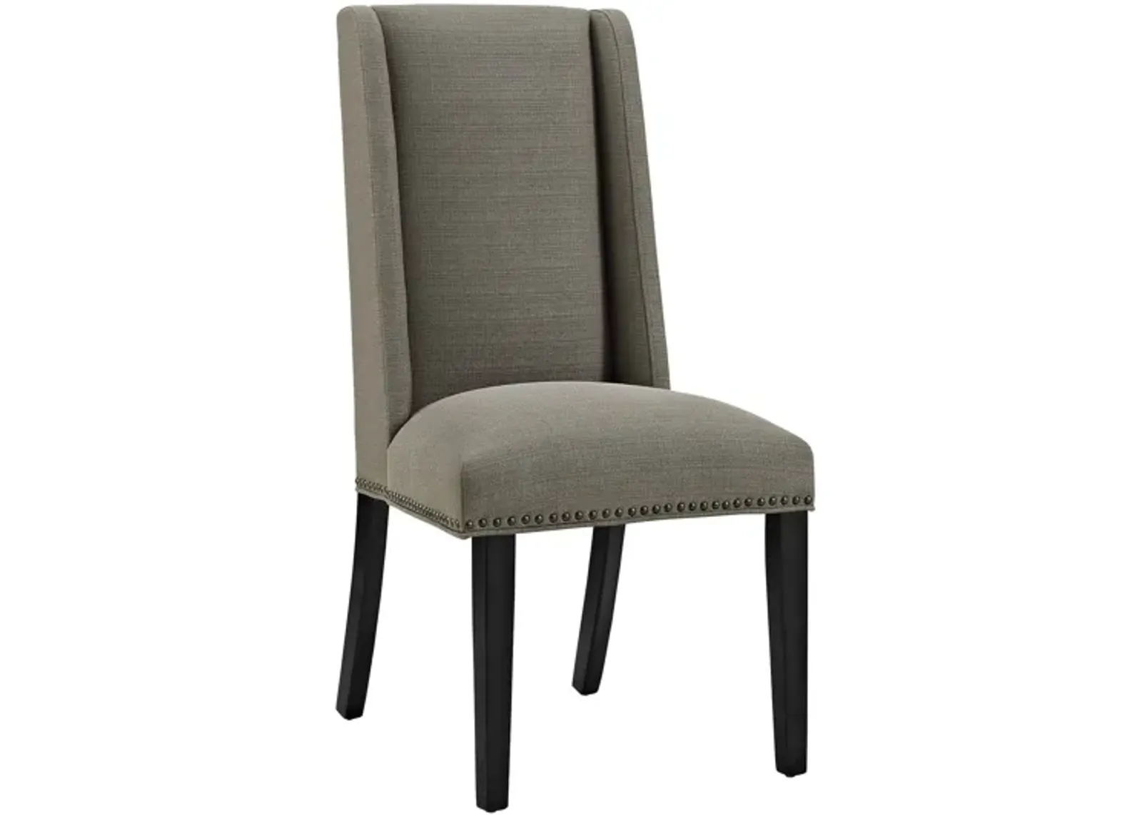 Baron Upholstered Dining Chair in Granite