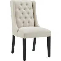 Baronet Upholstered Dining Chair in Beige