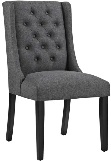 Baronet Upholstered Dining Chair in Grey