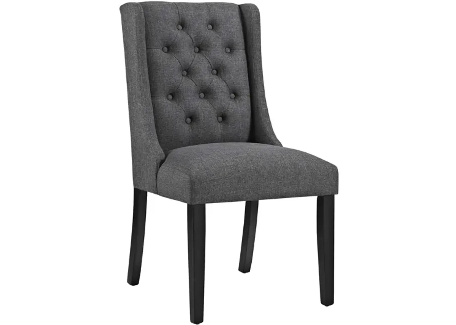 Baronet Upholstered Dining Chair in Grey