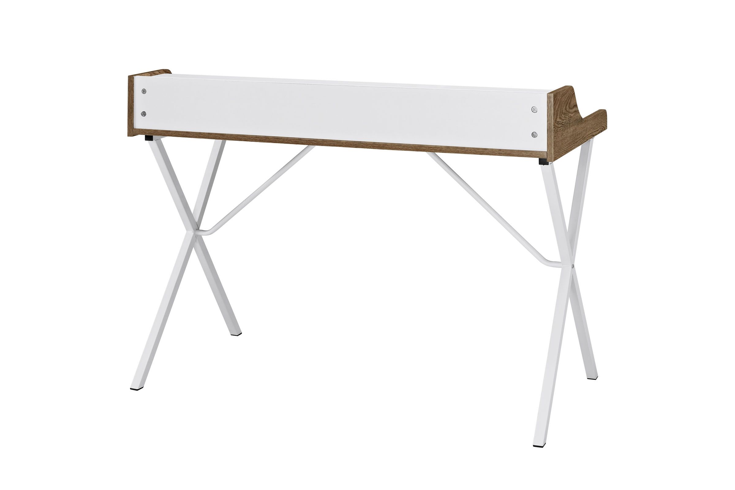 Bin Office Desk in Walnut