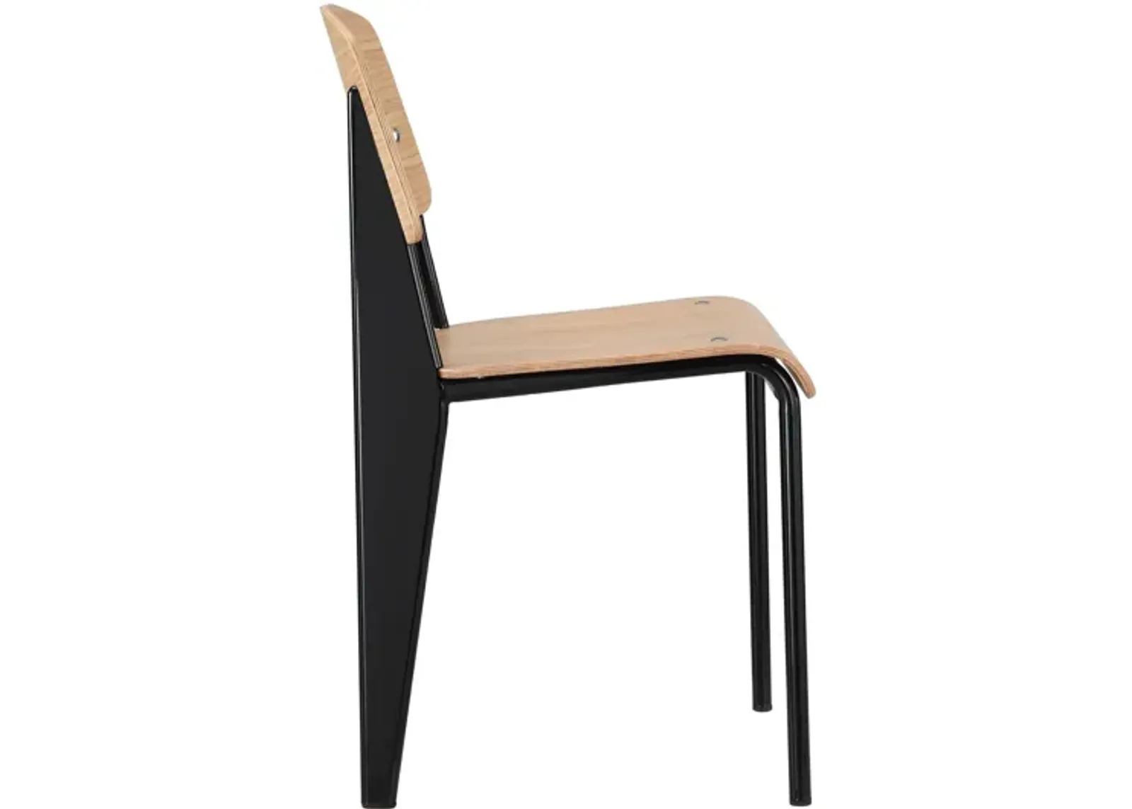 Cabin Dining Side Chair in Natural Black