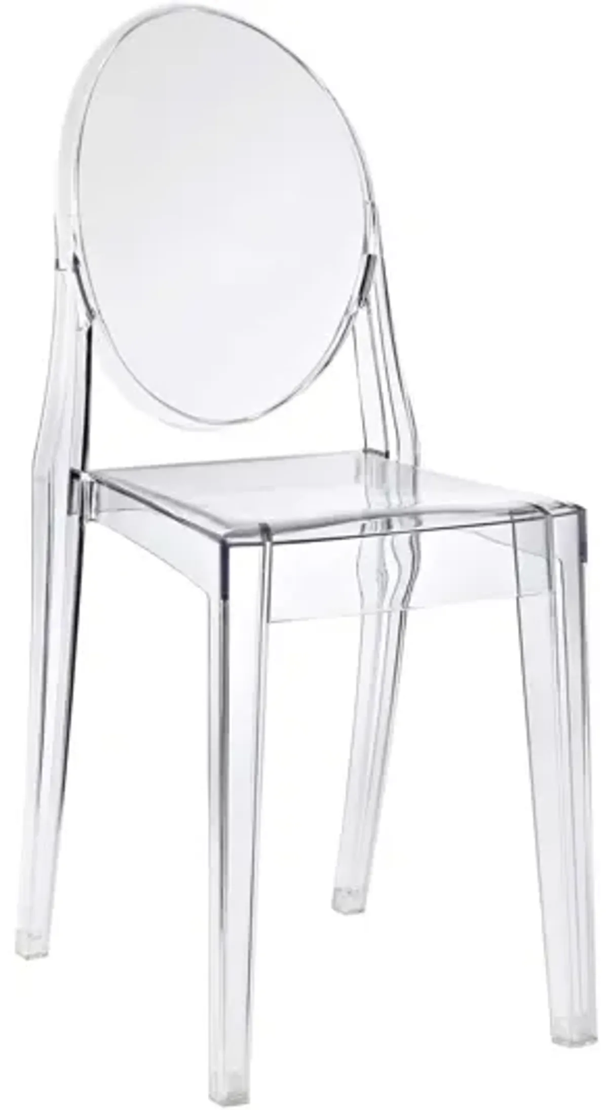 Casper Dining Side Chair in Clear