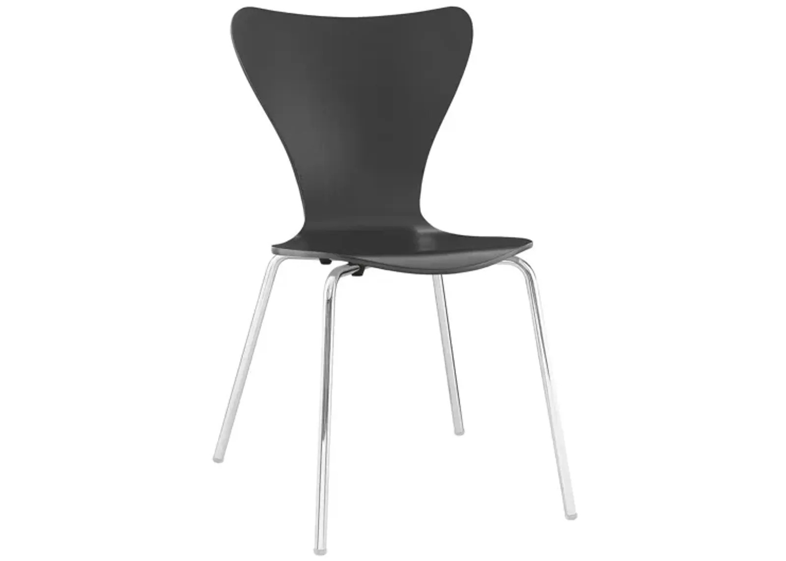 Ernie Dining Side Chair in Black