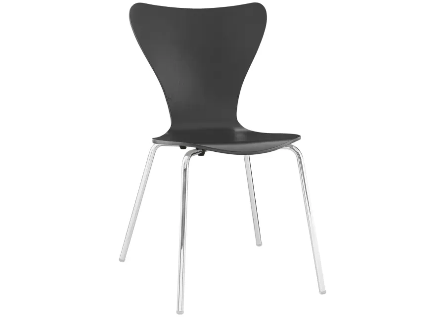 Ernie Dining Side Chair in Black