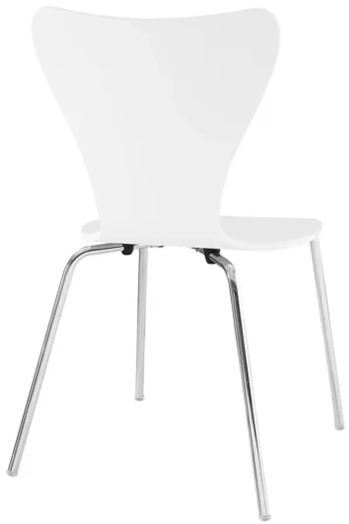 Ernie Dining Side Chair in White