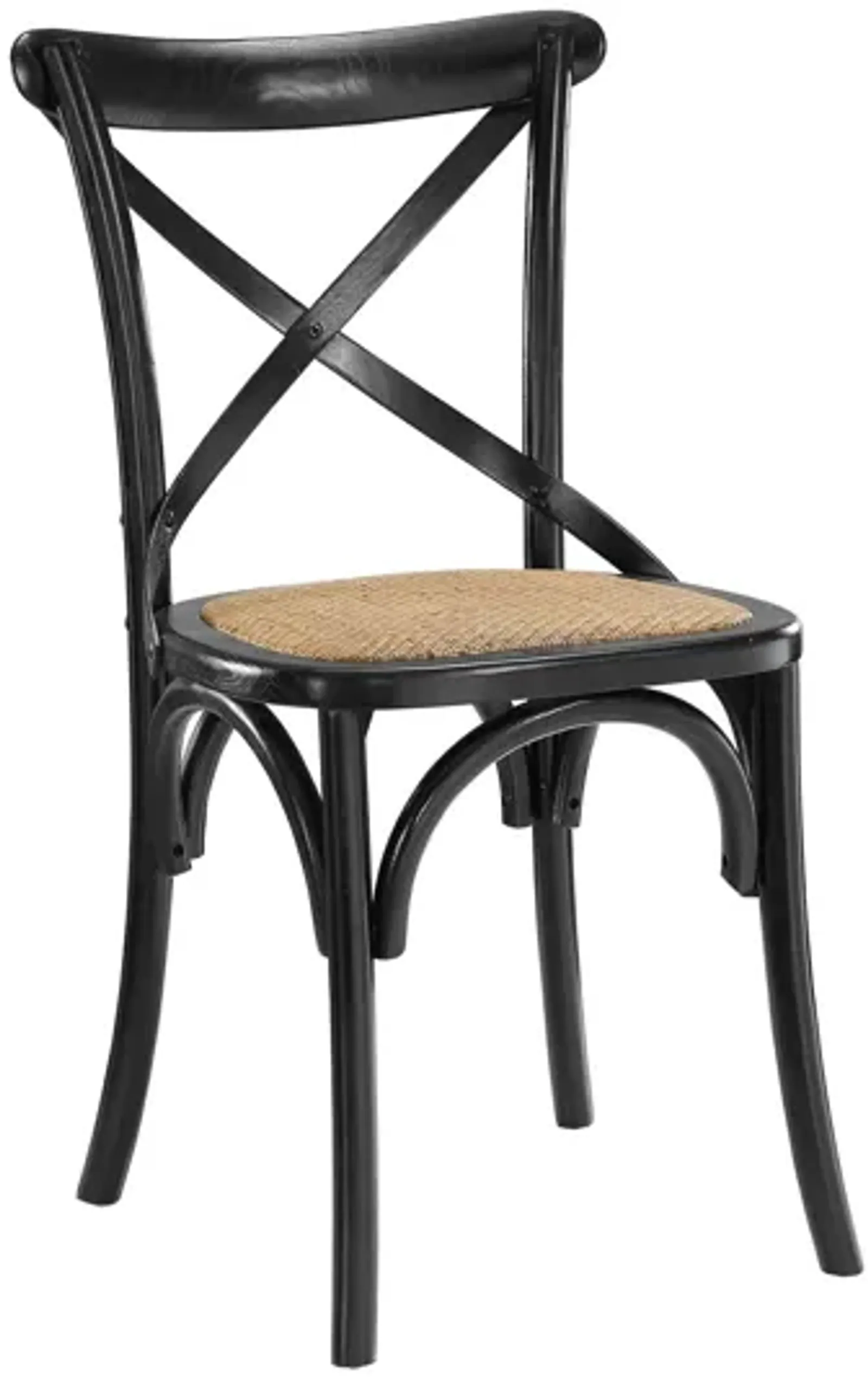 Gear Dining Side Chair in Black