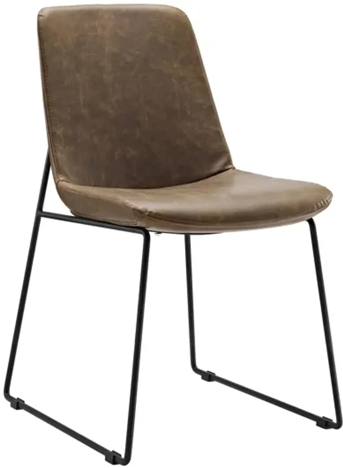 Invite Dining Side Chair in Brown