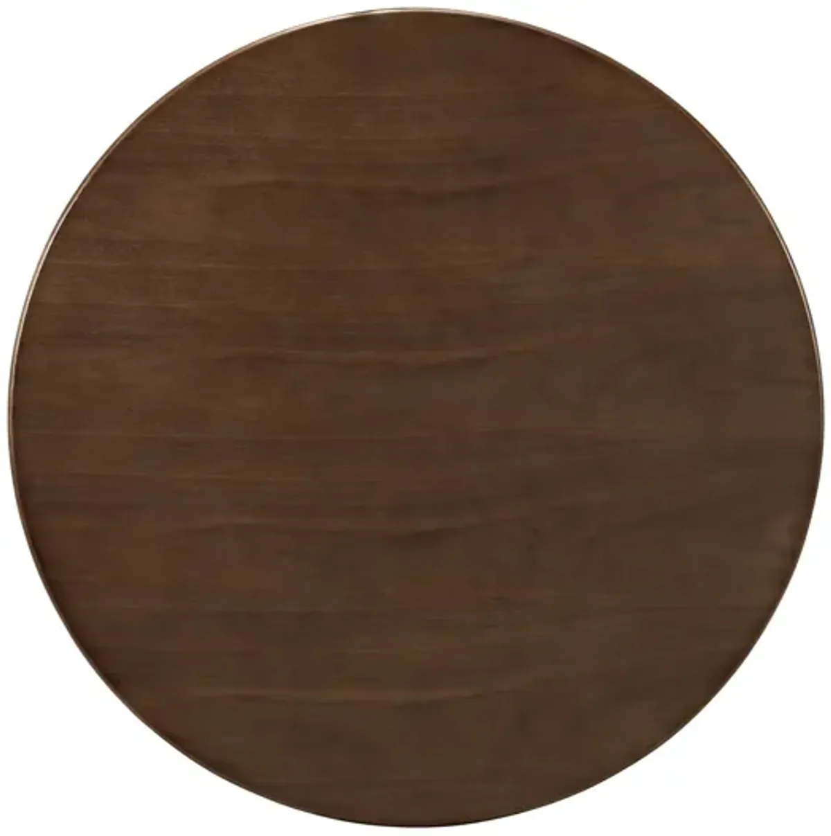 Lippa 36" Round Walnut Dining Table