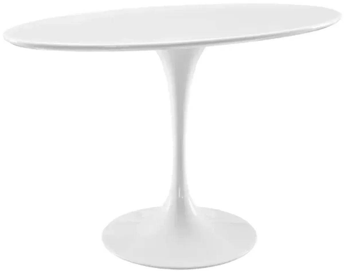 Lippa 48" Oval Wood Top Dining Table