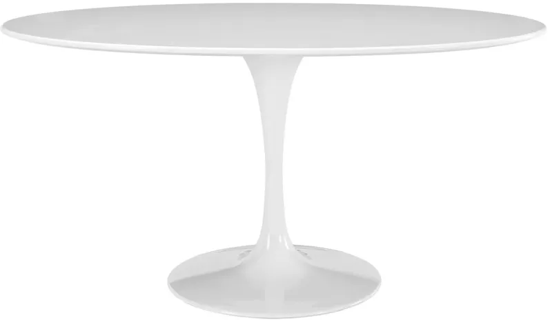 Lippa 60" Oval Wood Top Dining Table