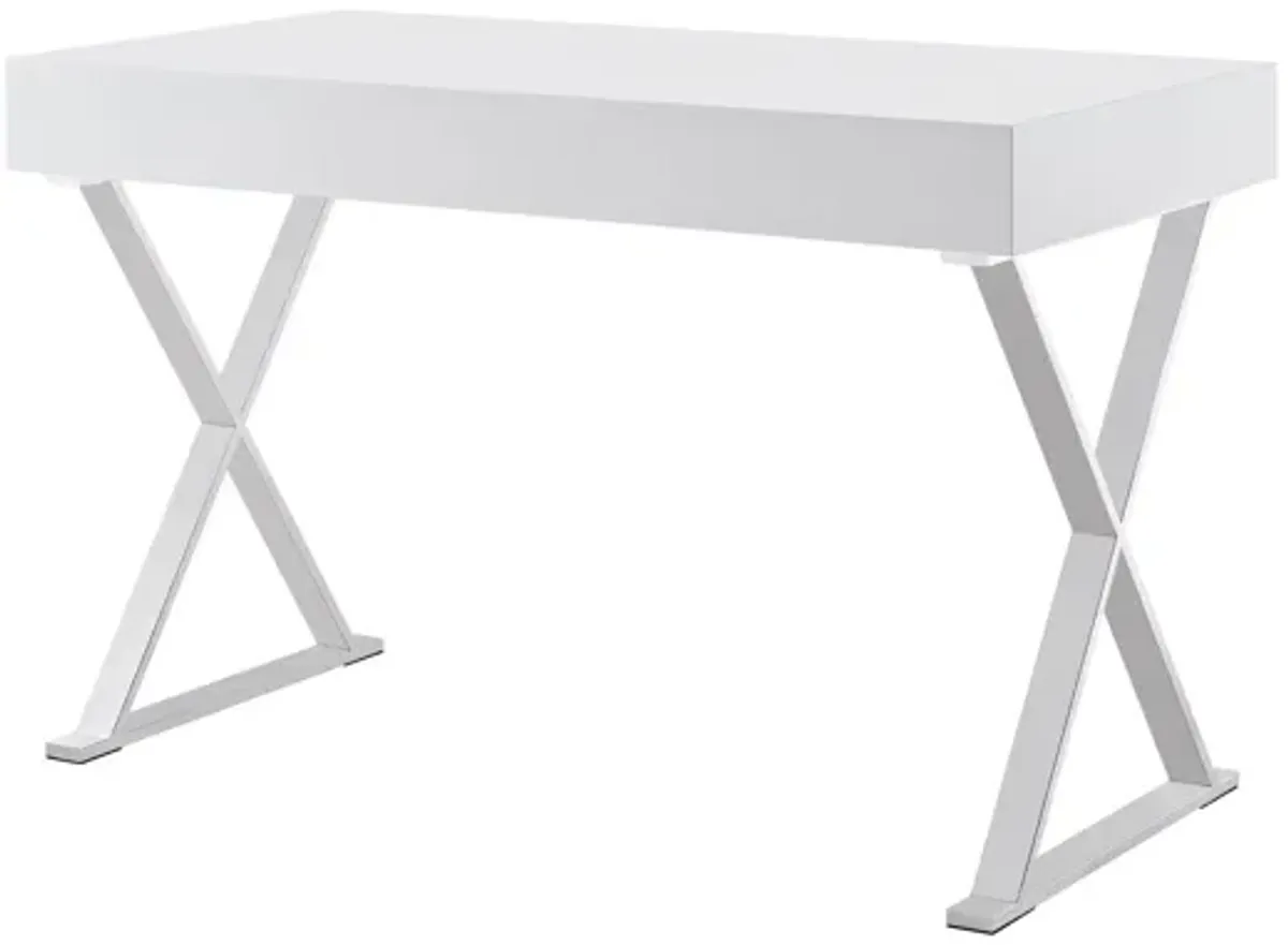 Sector Office Desk in White