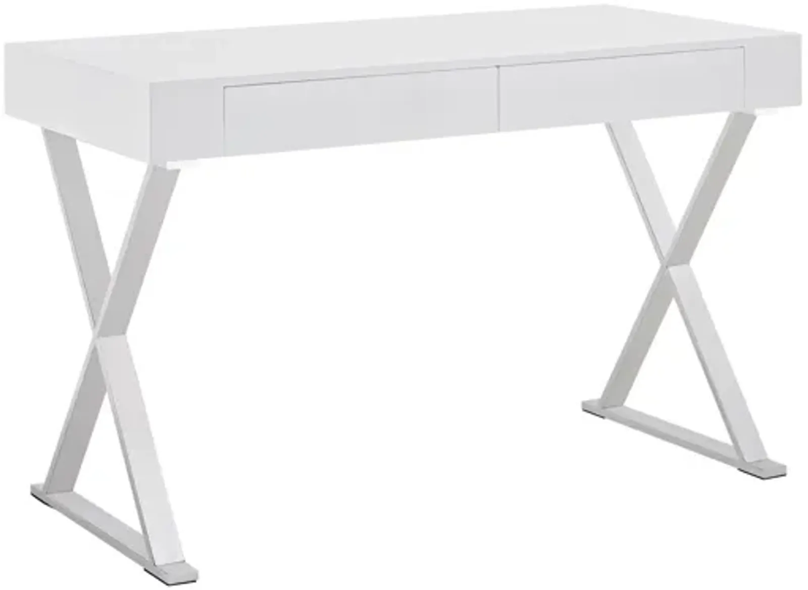 Sector Office Desk in White