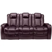 Newton Dual Power Reclining Sofa with Drop-Down Table