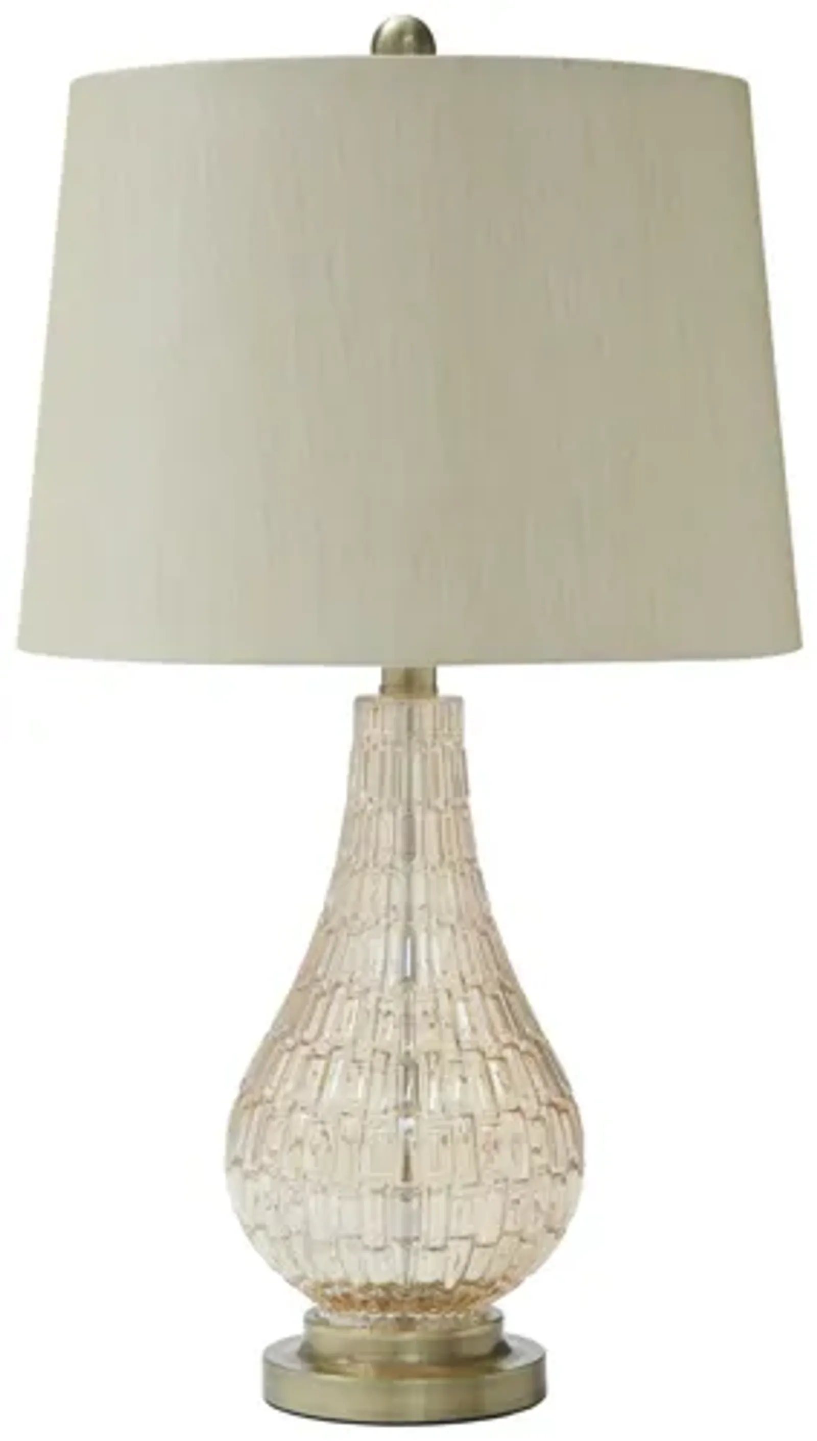 Latoya Glass Table Lamp by Ashley