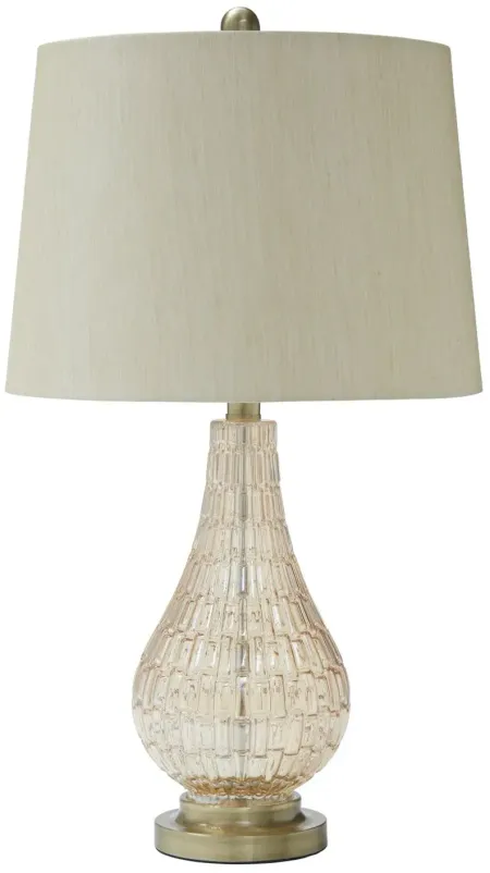Latoya Glass Table Lamp by Ashley