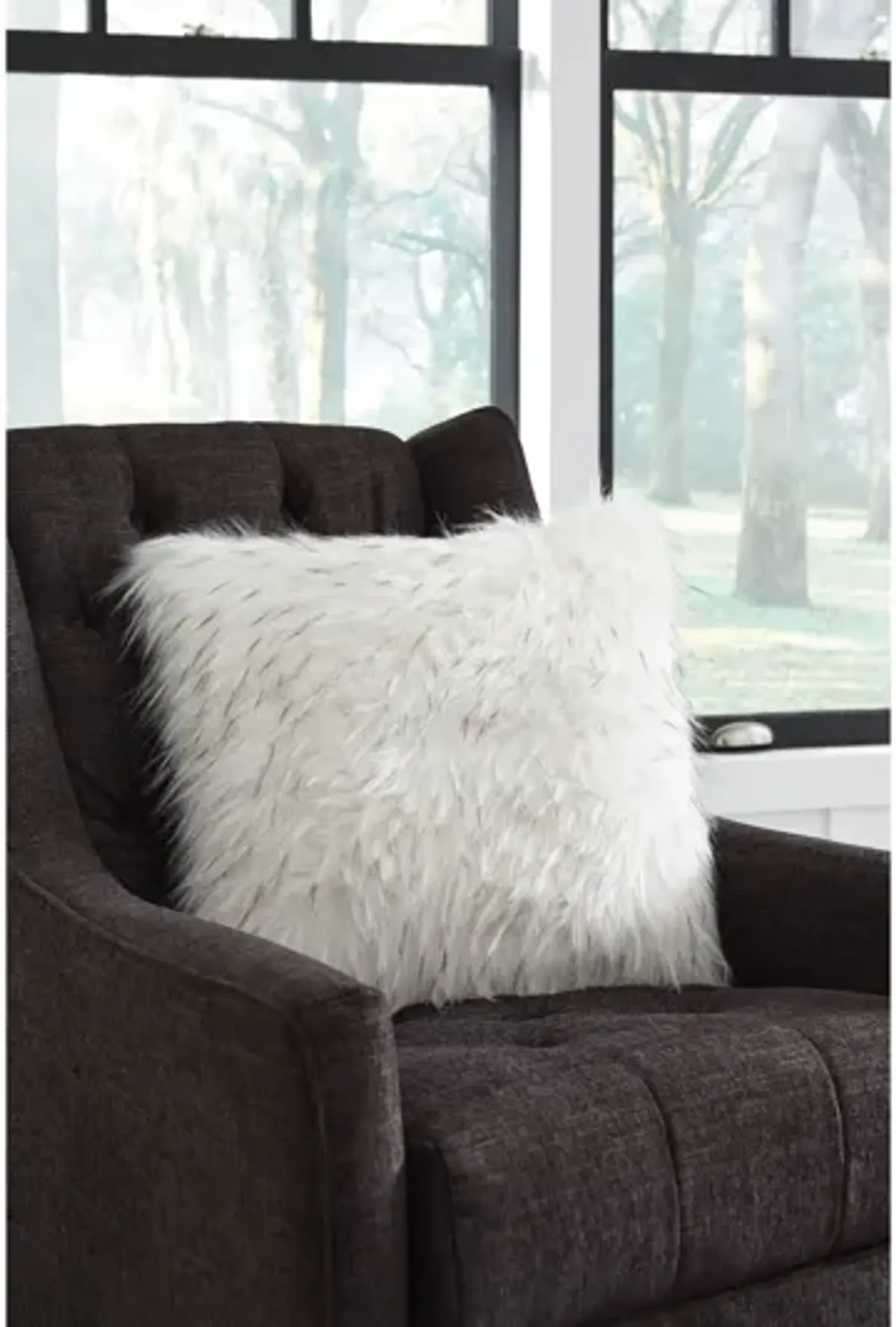 Calisa Faux Fur Pillow by Ashley