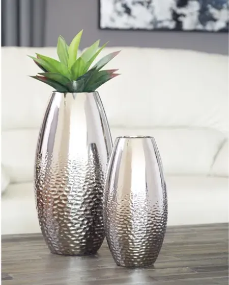 Dinesh Vase Set Set of 2 by Ashley