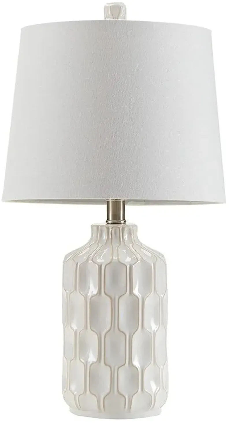 Contour Table Lamp by INK+IVY
