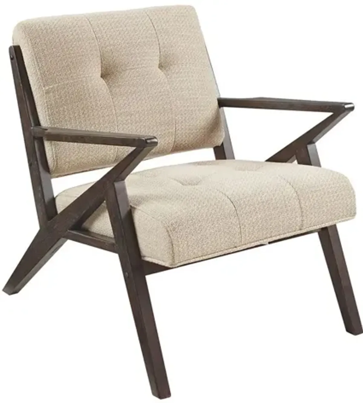 Rocket Lounge Chair in Beige by INK+IVY