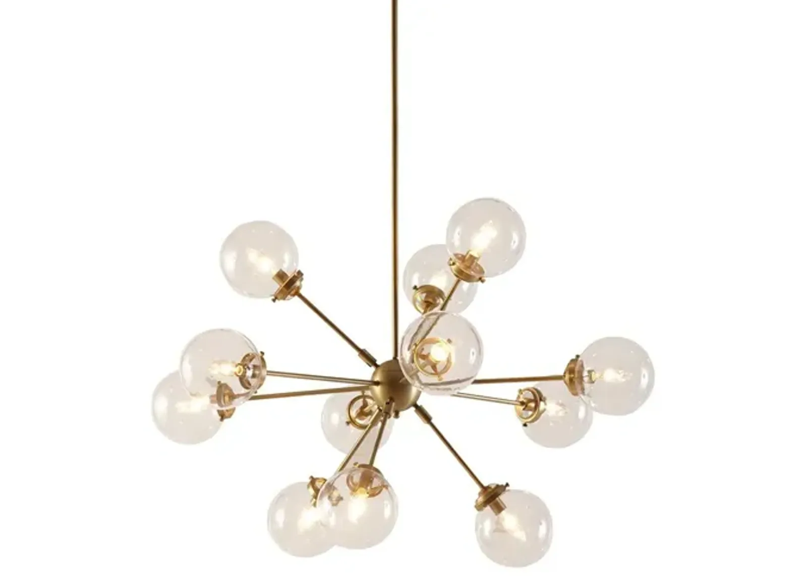 Paige Gold Chandelier by INK+IVY