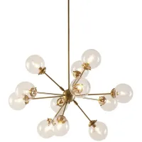Paige Gold Chandelier by INK+IVY