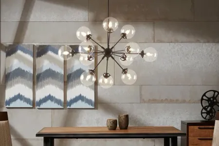Paige Bronze Chandelier by INK+IVY