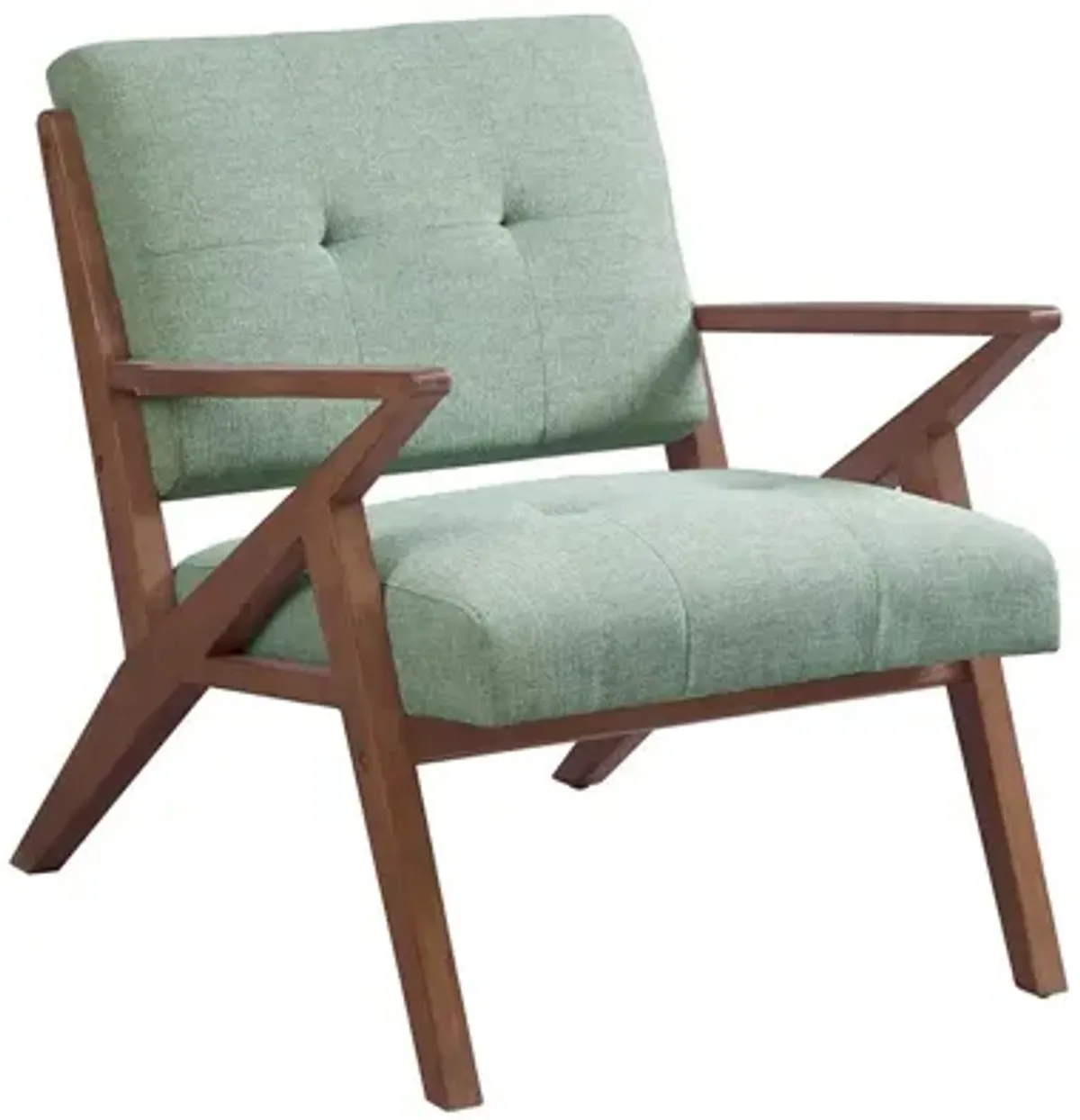 Rocket Lounge Chair in Green by INK+IVY