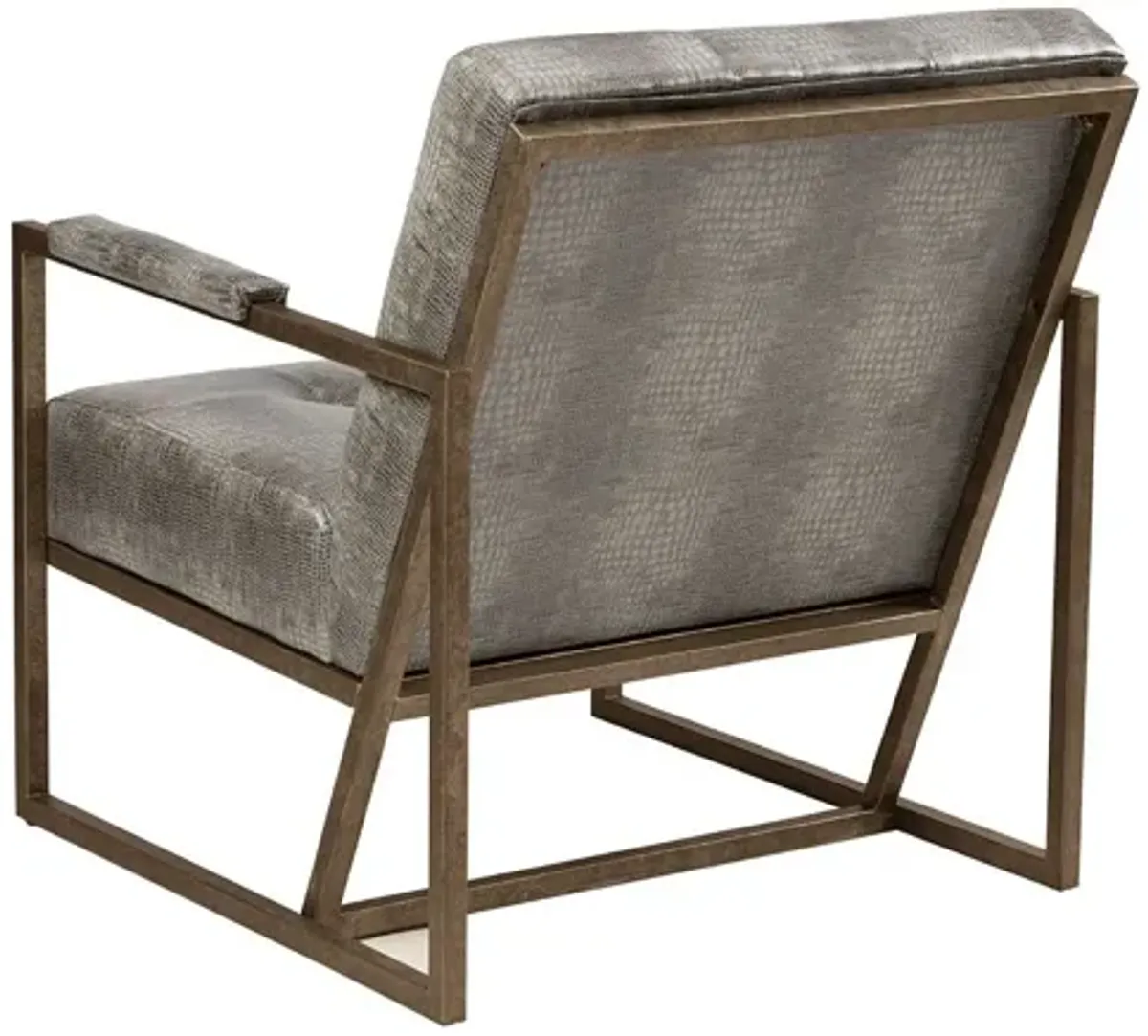 Waldorf Lounge Chair in Grey by INK+IVY