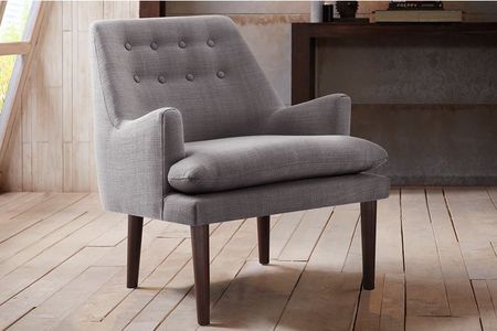 Taylor Mid-Century Accent Chair in Grey by Madison Park