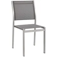 Shore Outdoor Patio Aluminum Dining Side Chair
