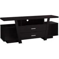 Cappuccino 2-Drawer TV Stand