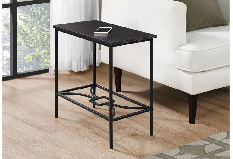 Cappuccino Side Accent Table