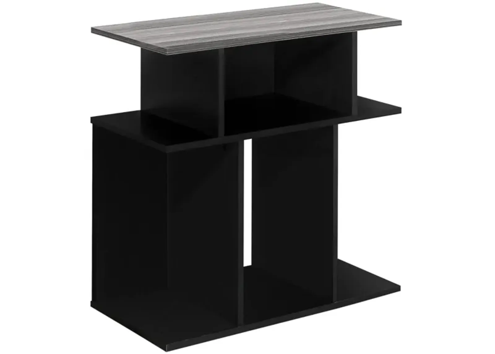 Black and Grey Accent Side Table