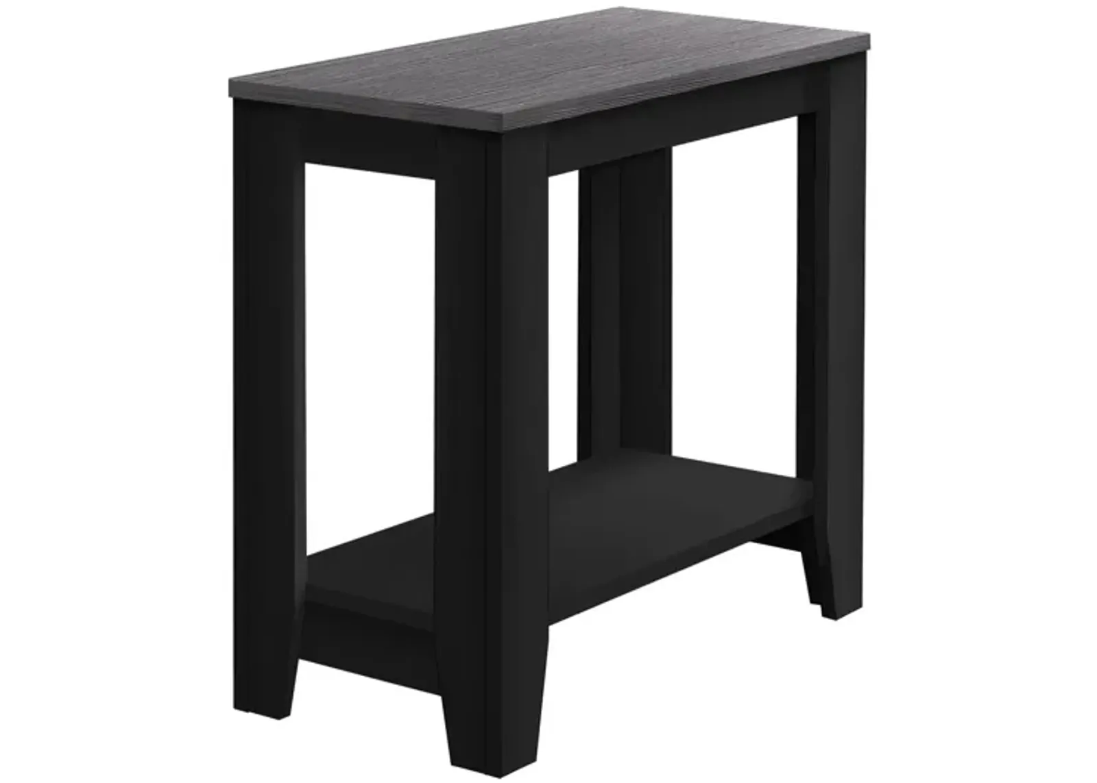 Accent Table - Black / Grey Top