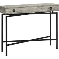 Grey Reclaimed Wood Console Table