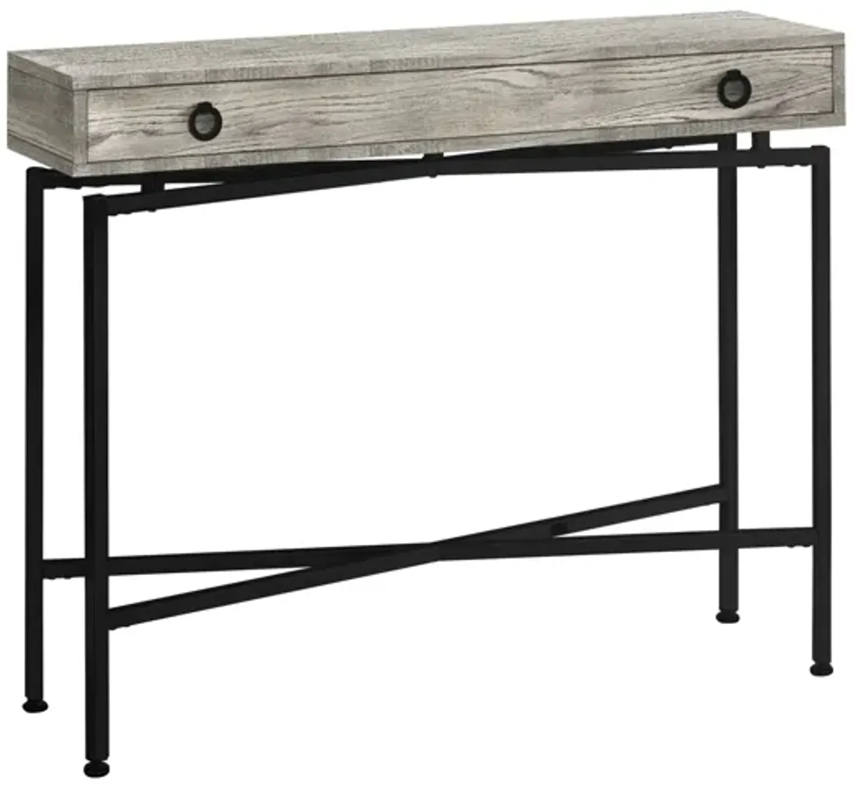 Grey Reclaimed Wood Console Table