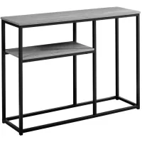 Grey Contemporary Hall Console Table