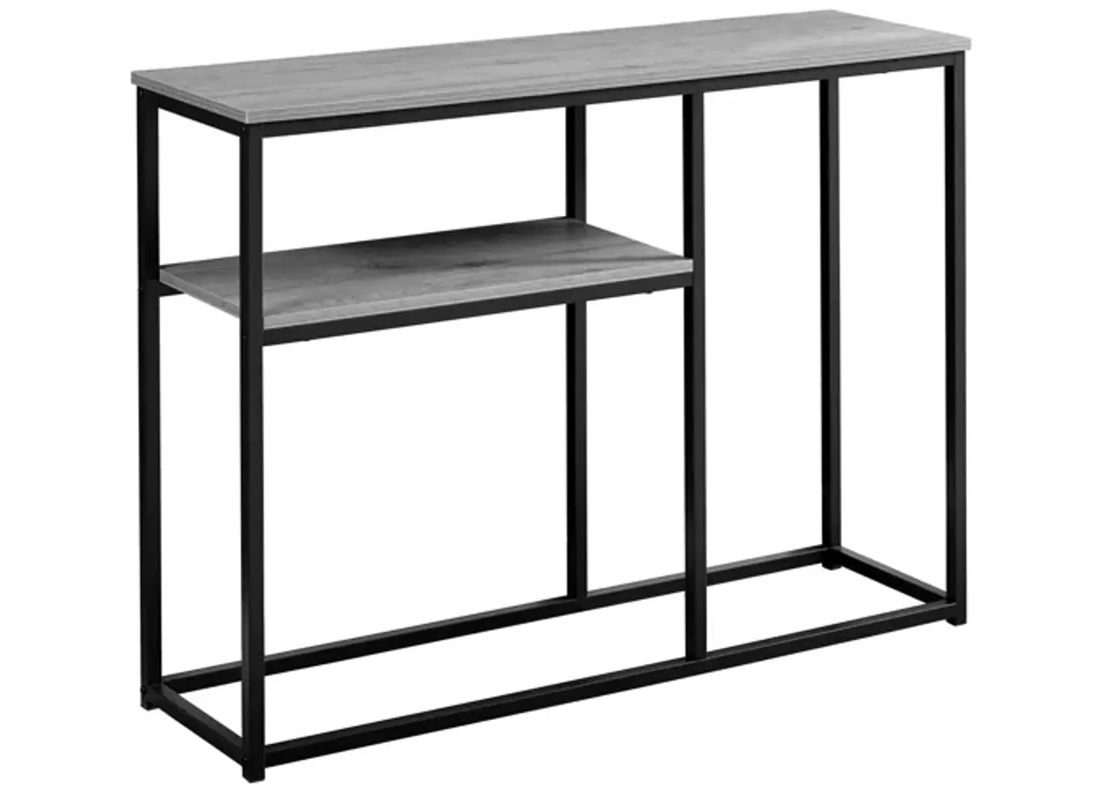 Grey Contemporary Hall Console Table