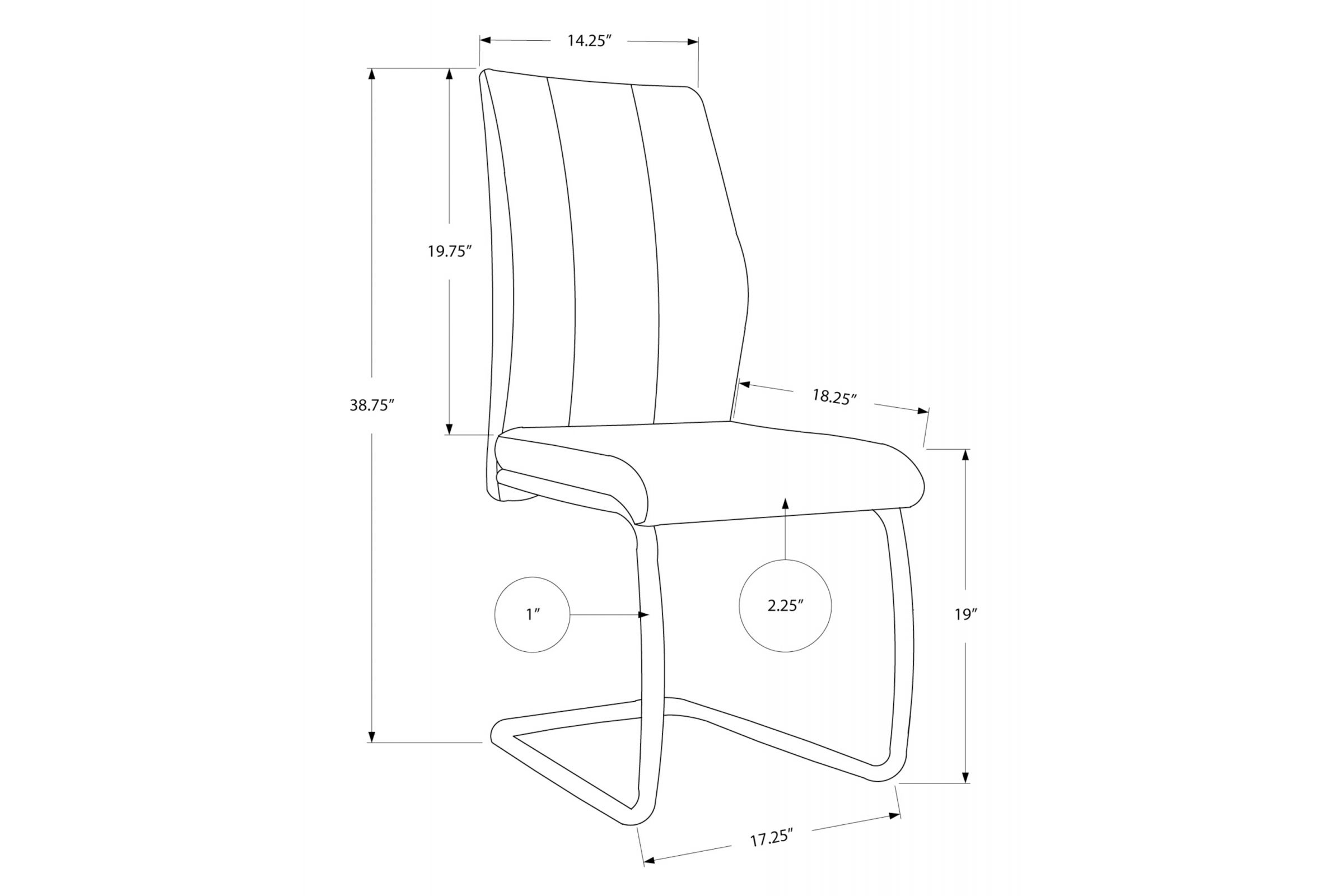Black Velvet Dining Chair Set of 2