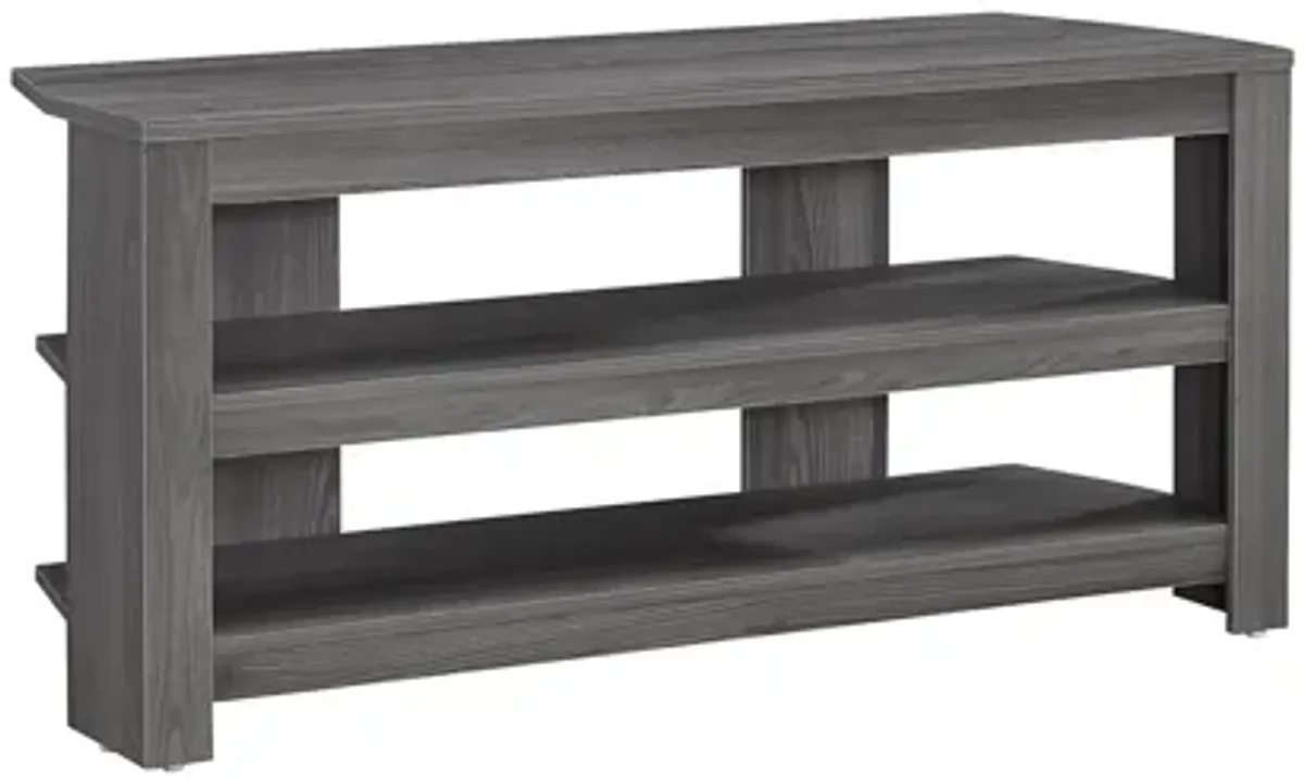 Tv Stand - 42"L / Grey Corner