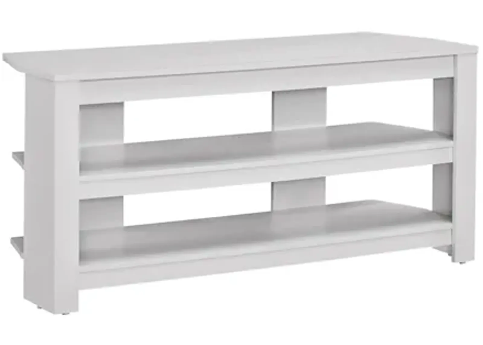 Tv Stand - 42"L / White Corner