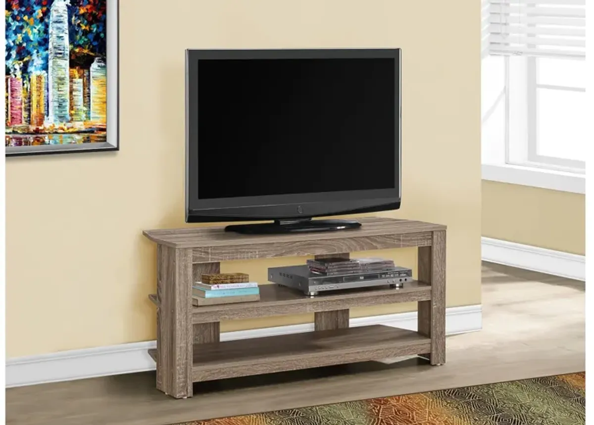 Dark Taupe 42" TV Stand