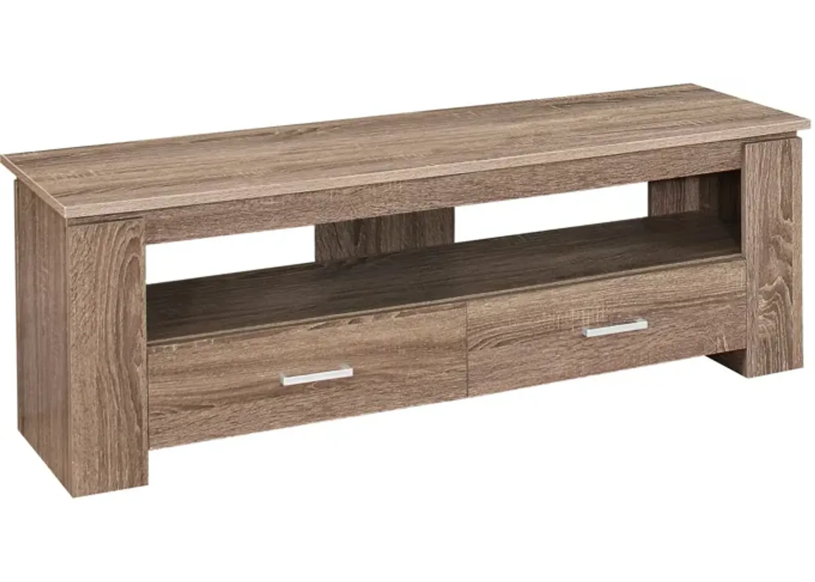 Dark Taupe 48" TV Stand with Storage