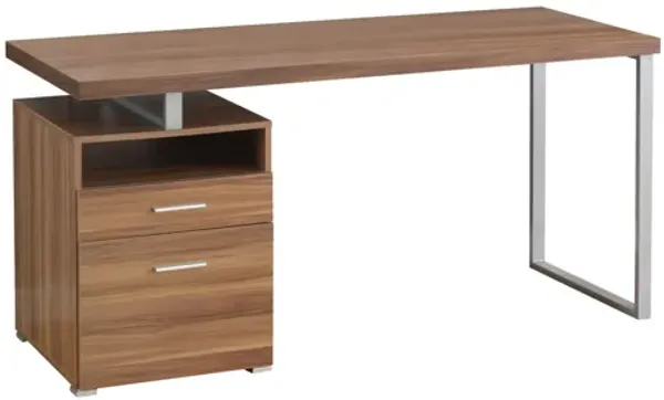 Barron 60" Walnut Computer Desk