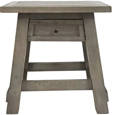 Outer Banks End Table with USB Ports