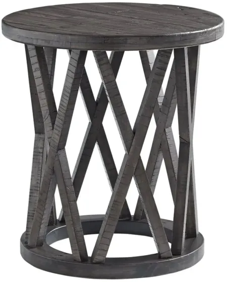 Sharzane Round End Table by Millennium