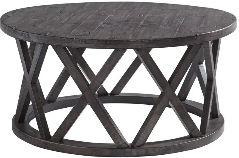 Sharzane Round Cocktail Table by Millennium