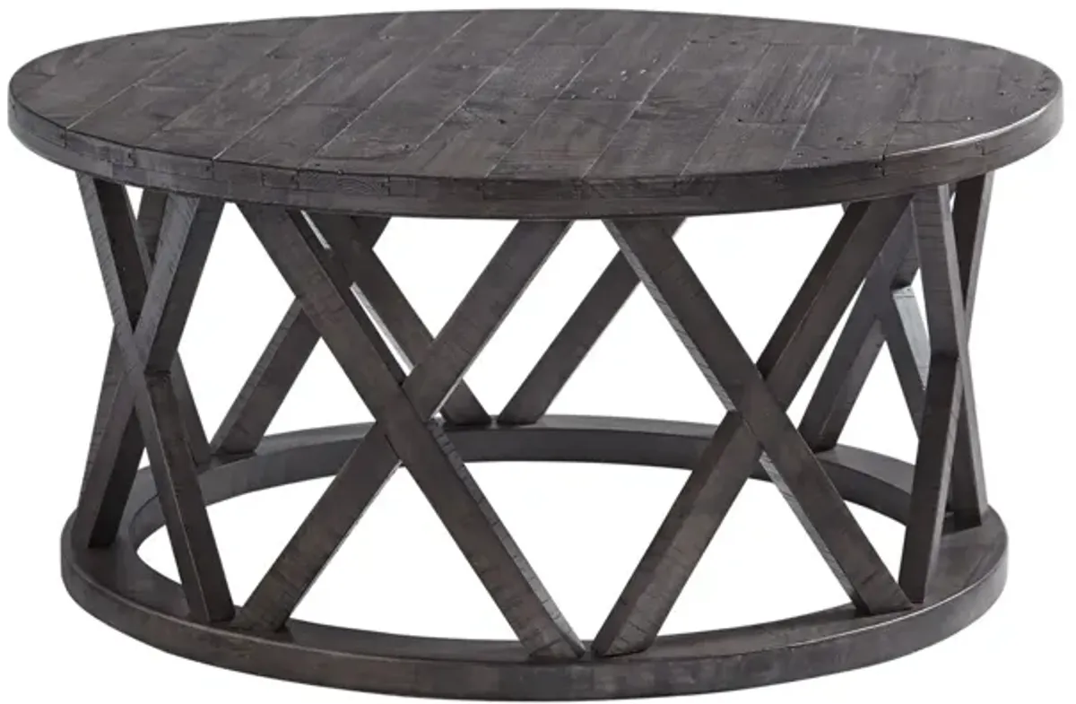 Sharzane Round Cocktail Table by Millennium