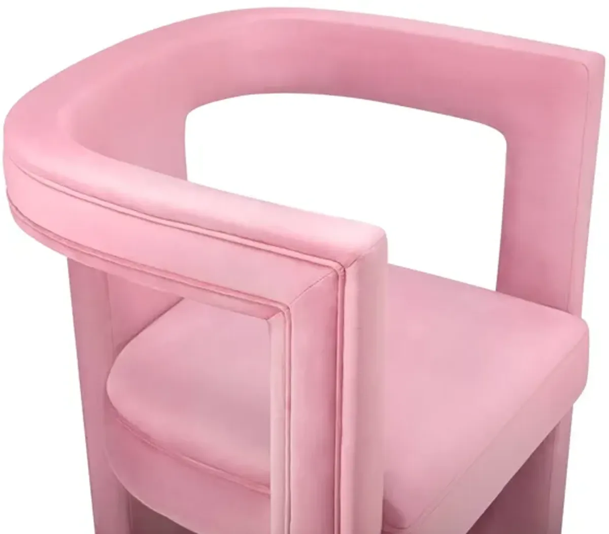 Ada Pink Velvet Chair